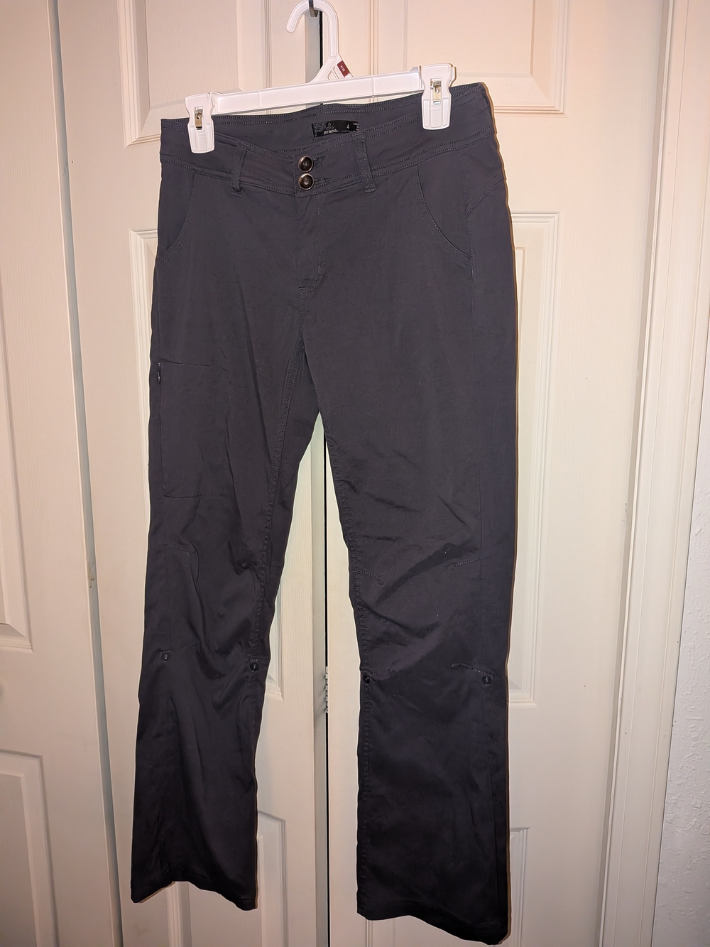 Prana Women's Charcoal Utility Trousers